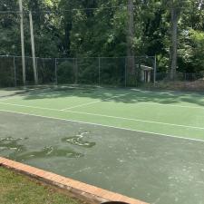 Tennis Court Cleaning in Florence, AL 3